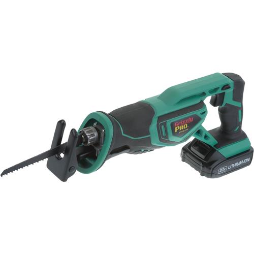 Image for Grizzly PRO T30294X - 20V Reciprocating Saw Kit w/ Li-Ion Battery (Charger Not Included)