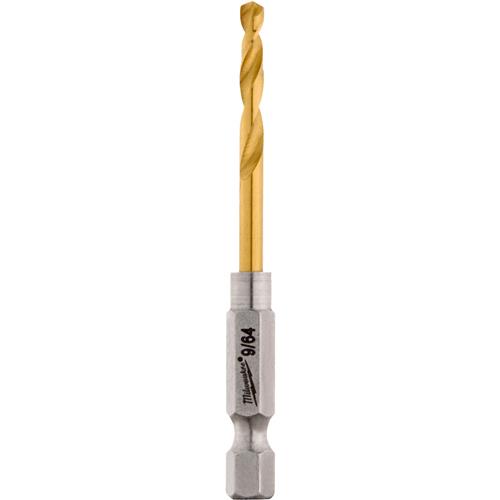 Image for Milwaukee T31476 - SHOCKWAVE RED HELIX 9/64" Titanium Impact Drill Bit