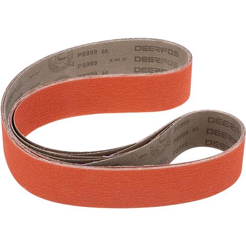 Image for Grizzly T31805 - 3" x 79" Ceramic Sanding Belt 80 grit, 5 Pk.