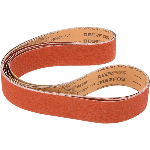 Image for Grizzly T31806 - 3" x 79" Ceramic Sanding Belt 100 grit, 5 Pk.