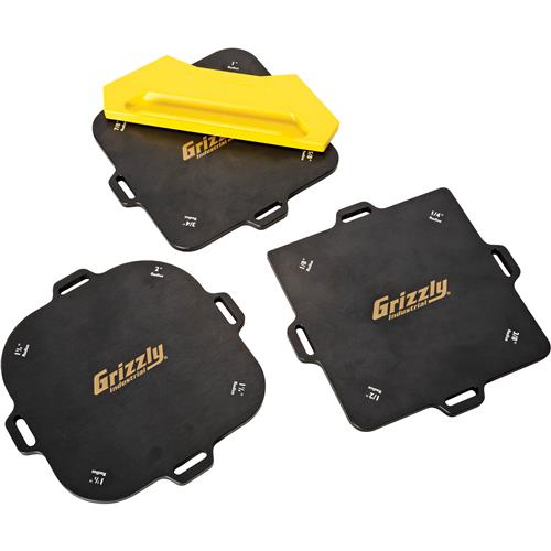 Image for Grizzly T32712 - Radius Guide Set - 4 Pc.