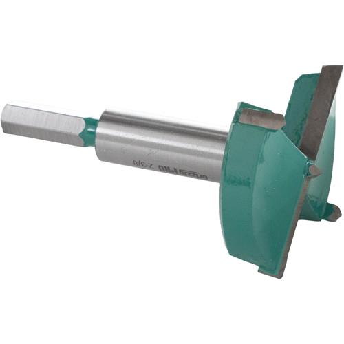 Image for Grizzly PRO T33753 - 2-3/8" Tungsten Carbide Hex Shank Forstner Bit