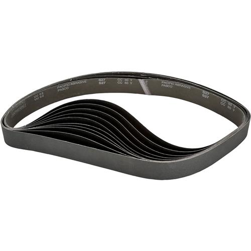 Image for PASCO T33775 - 2" x 42" Silicon Carbide Sanding Belt, 220 Grit, 10 Pk.