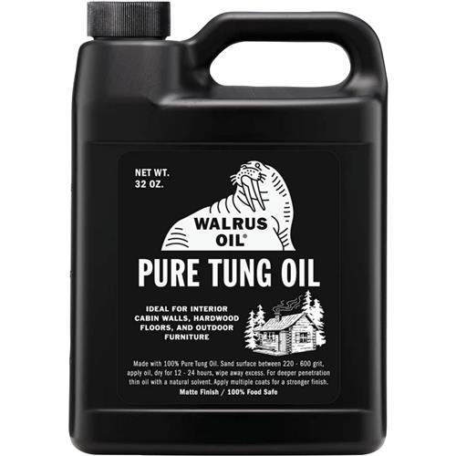 Image for Walrus Oil T33867 - Pure Tung Oil 32oz