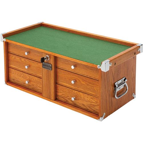 Image for Grizzly T33969 - 23" Series 3-Large Drawer Red Oak Mid-Riser