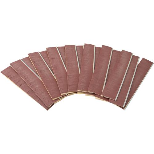 Image for Grizzly T34380 - 8" Flatter Brush Strips 16-Pc. Set, 150 Grit For G0400