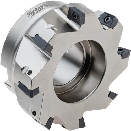 Image for HARLINGEN T34464 - APKT Carbide 90 Degree Indexable Face Milling Cutter Set, 4", 1-1/2" Hole