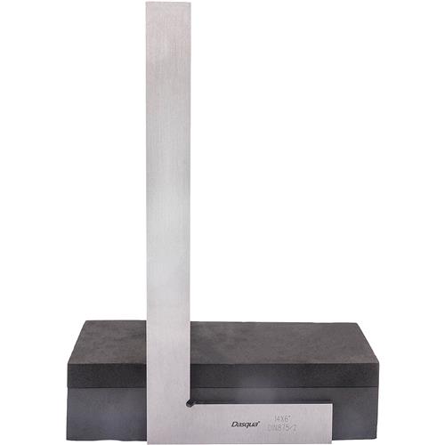 Image for Dasqua T34509 - Straight Edge Super Precise Flat Steel Squares - 6" x 14"