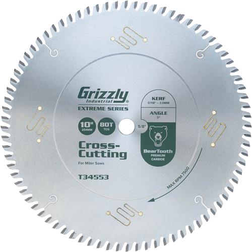 Image for 10" x 5/8" 80T TCG Extreme Series Cut-Off Saw Blade