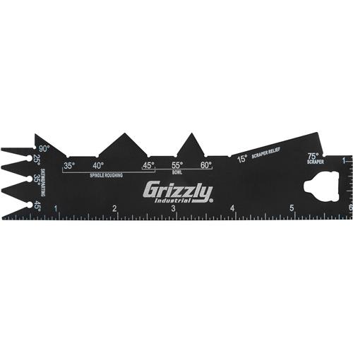 Image for Grizzly T34616 - Lathe Tool Sharpening Angle Gauge
