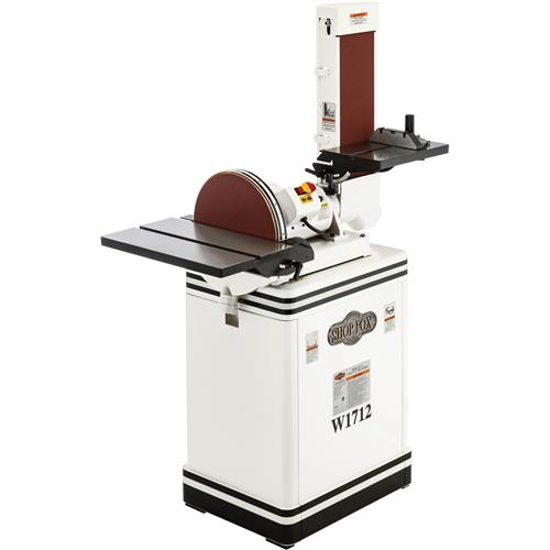 Image for Shop Fox W1712 - 6" x 48" Belt/12" Disc Combo Sander