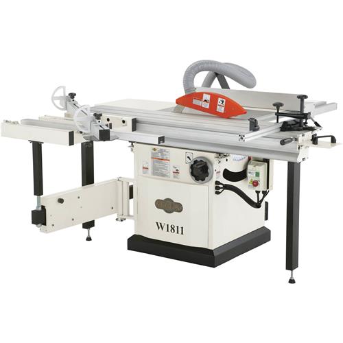 Image for Shop Fox W1811 - 10" 5 HP Sliding Table Saw