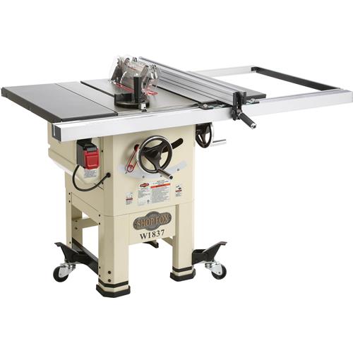 Image for Shop Fox W1837 - 10" 2 HP Open Stand Hybrid Table Saw